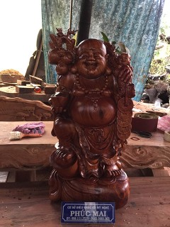 Tượng Phật Di Lặc Cành Đào 19