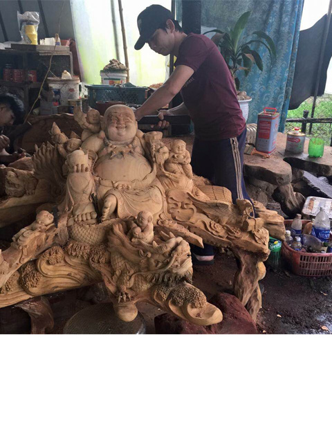 Tượng Phật Di Lặc Hội Tụ